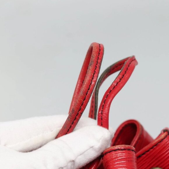 LOUIS VUITTON Epi Noe Shoulder Bag Red M44007 LV Auth ar13738 - Picture 10 of 15